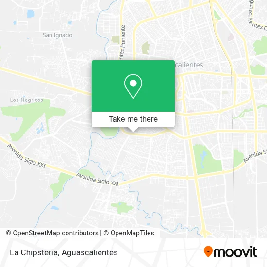 La Chipsteria map