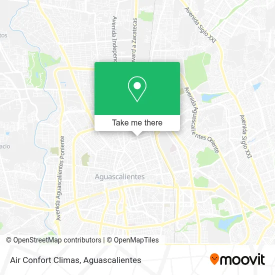 Air Confort Climas map