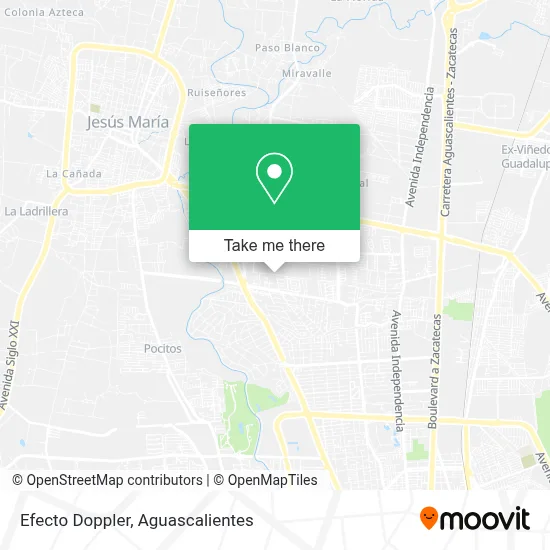 Efecto Doppler map