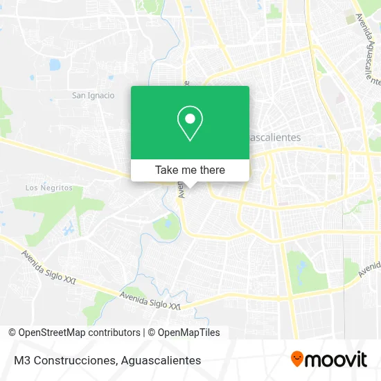 M3 Construcciones map