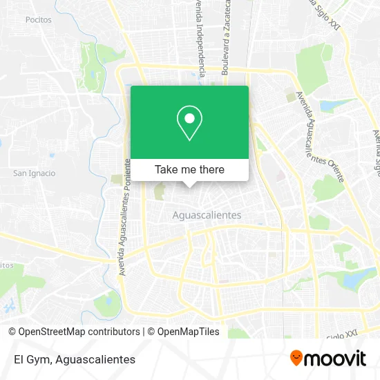 El Gym map