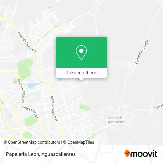 Papeleria Leon map