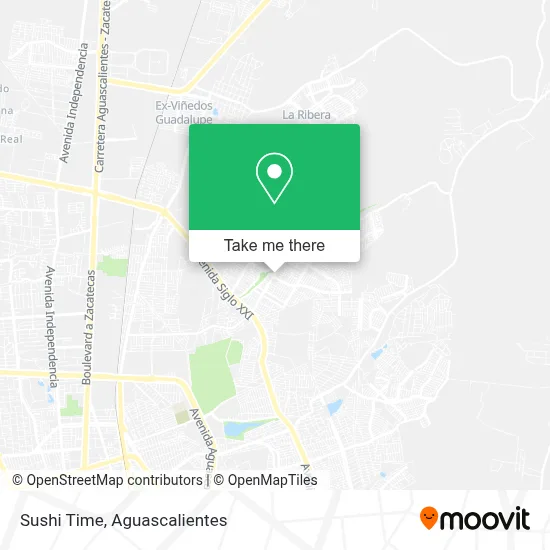 Sushi Time map