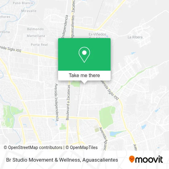 Br Studio Movement & Wellness map