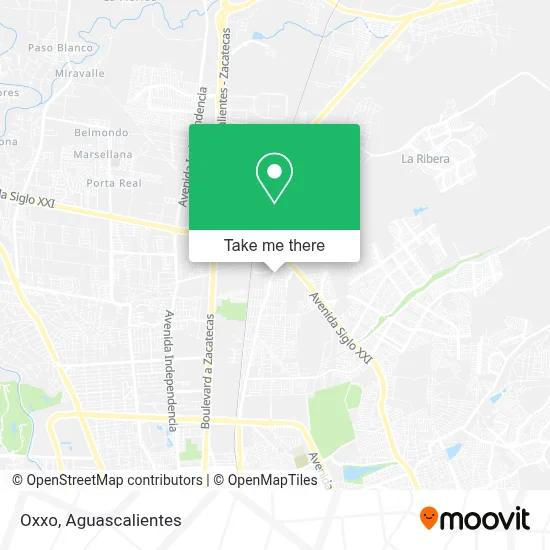 Oxxo map