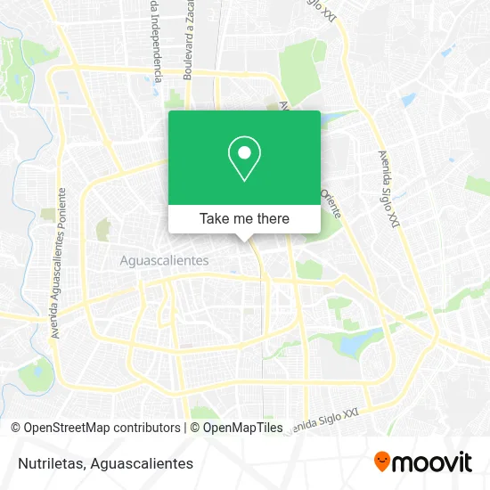 Nutriletas map