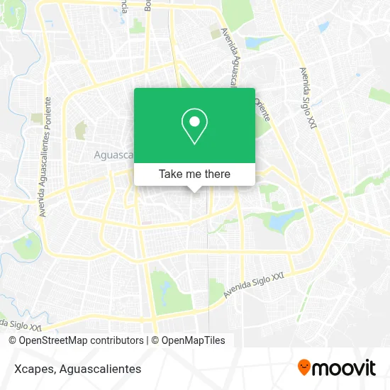 Xcapes map