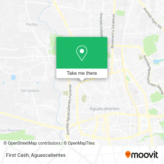 First Cash map