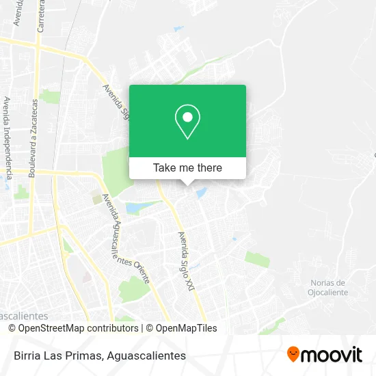Birria Las Primas map