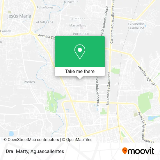 Dra. Matty map