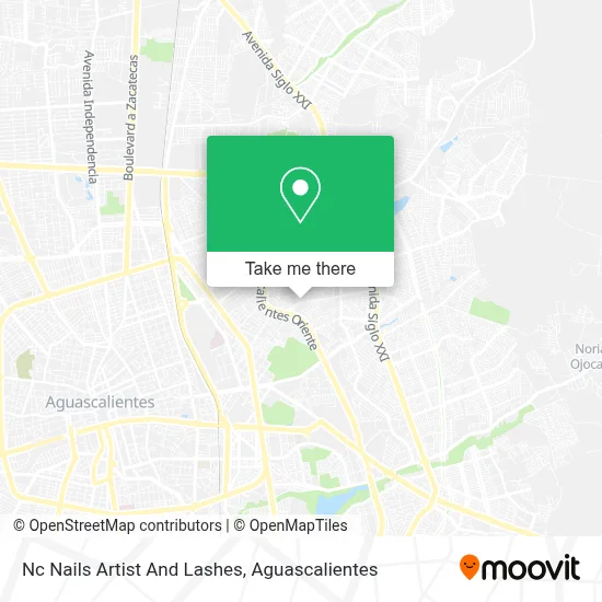 Nc Nails Artist And Lashes map