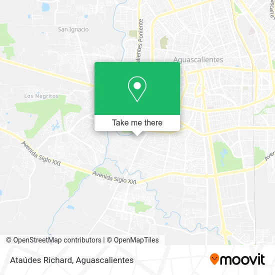 Ataúdes Richard map