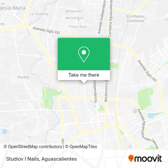 Studiov I Nails map