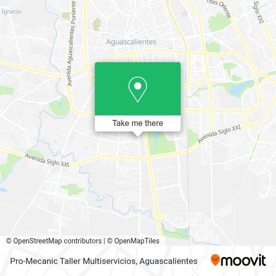 Pro-Mecanic Taller Multiservicios map
