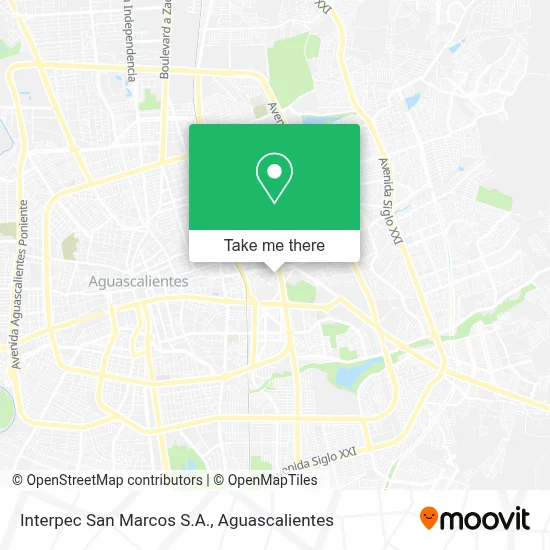 Interpec San Marcos S.A. map