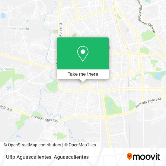 Uflp Aguascalientes map