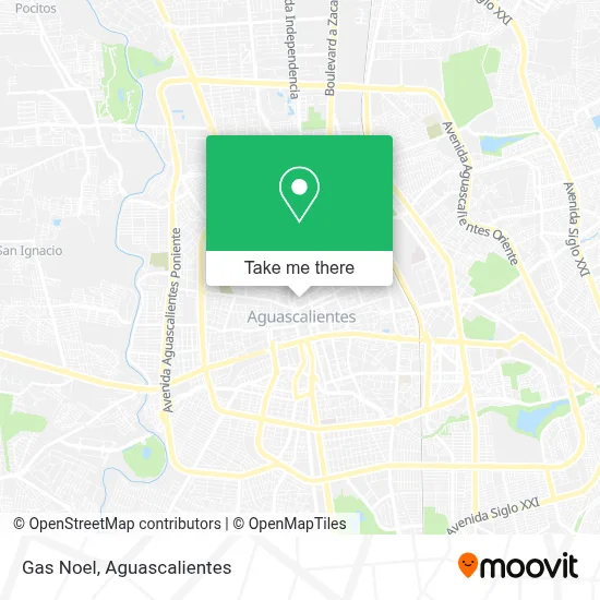 Gas Noel map