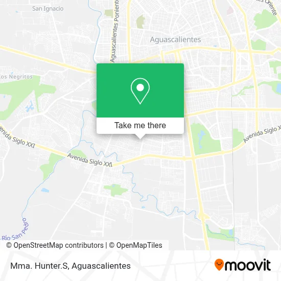 Mma. Hunter.S map