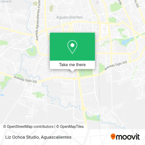 Liz Ochoa Studio map