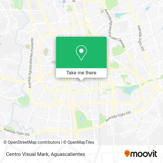 Centro Visual Mark map