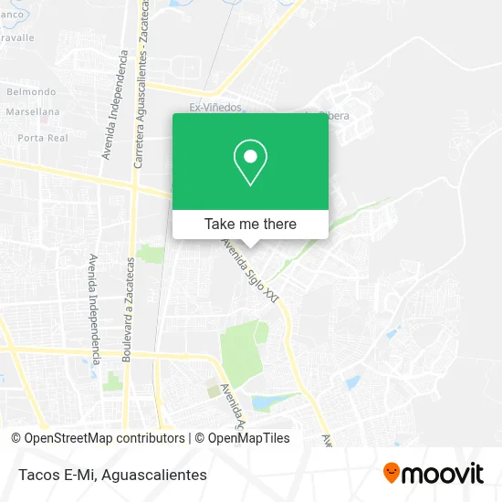Tacos E-Mi map