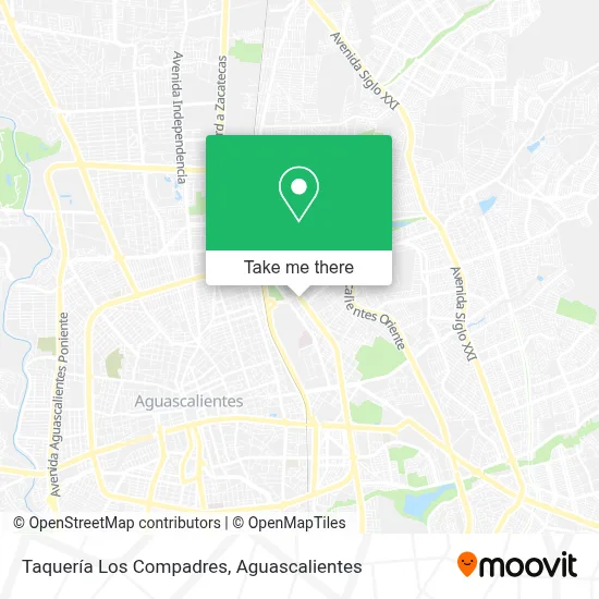 Taquería Los Compadres map