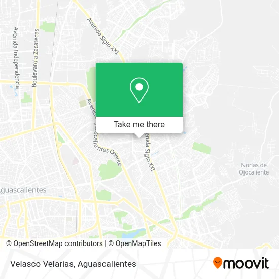 Velasco Velarias map