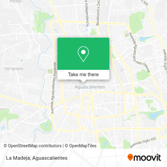 La Madeja map
