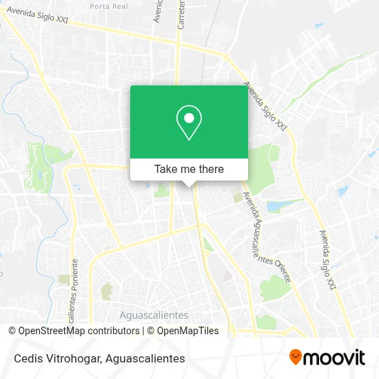 Cedis Vitrohogar map