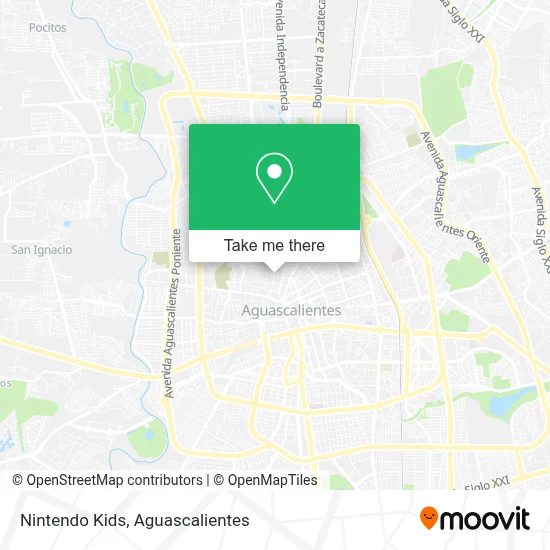 Nintendo Kids map