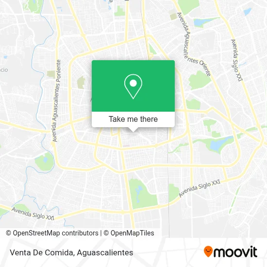 Venta De Comida map