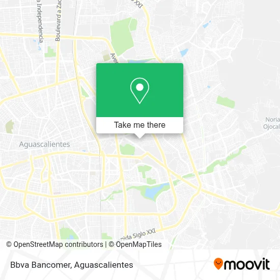 Bbva Bancomer map