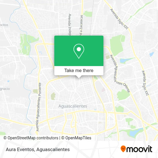 Aura Eventos map