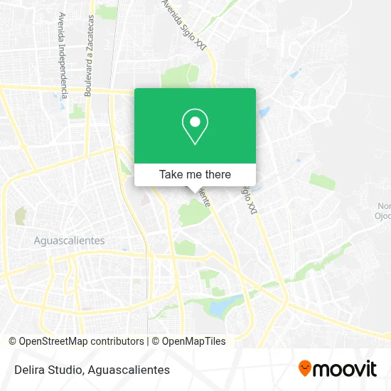 Delira Studio map
