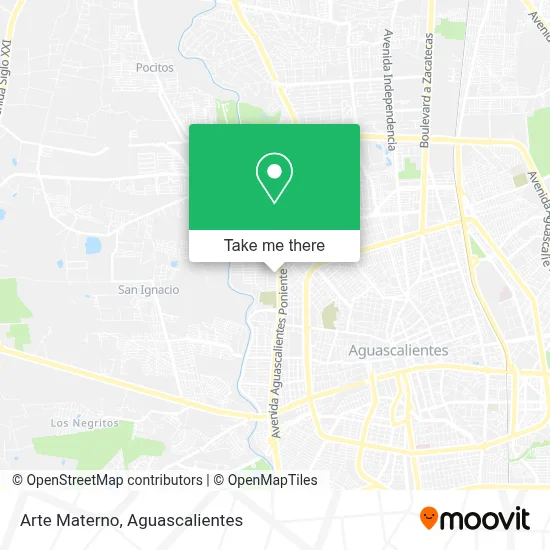 Arte Materno map