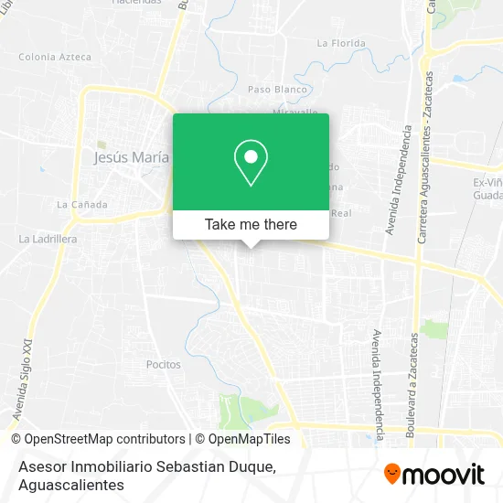Asesor Inmobiliario Sebastian Duque map