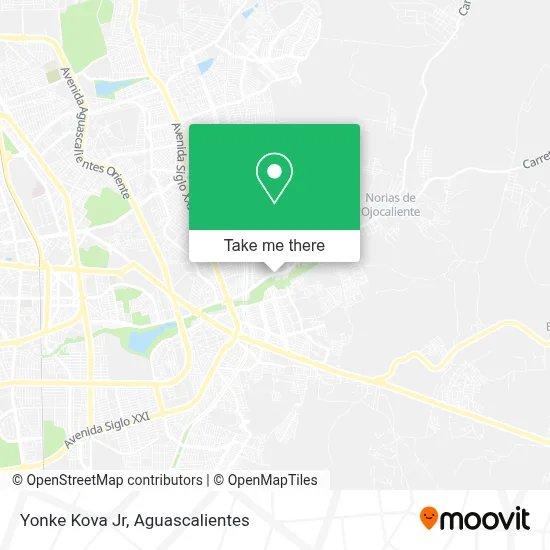 Yonke Kova Jr map