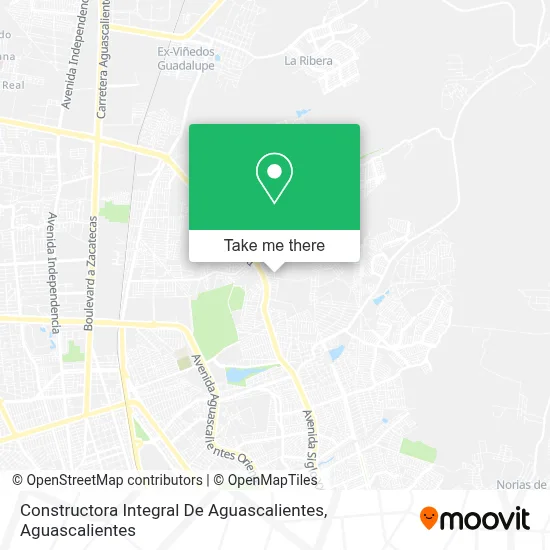 Constructora Integral De Aguascalientes map