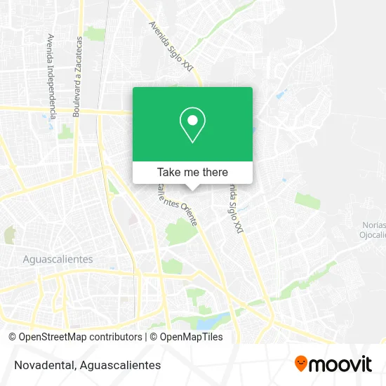 Novadental map