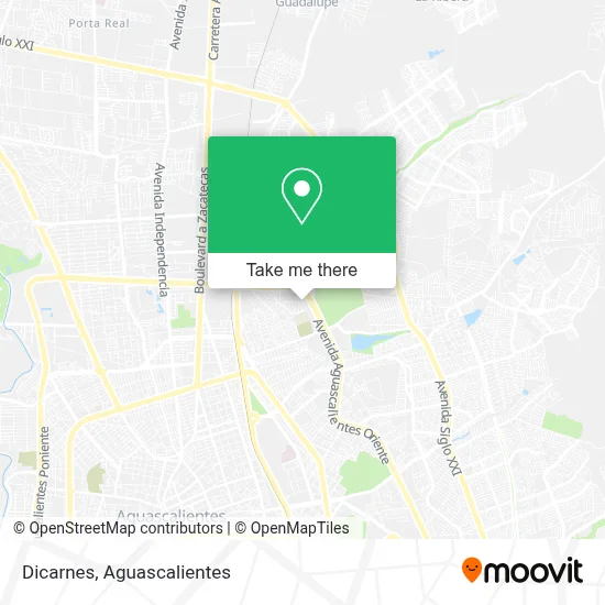 Dicarnes map