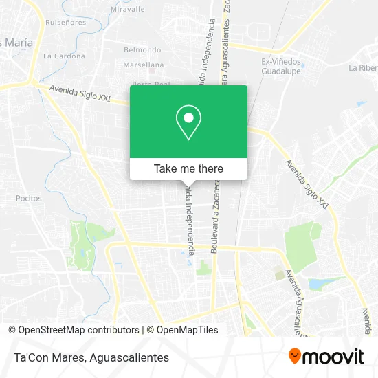 Ta'Con Mares map