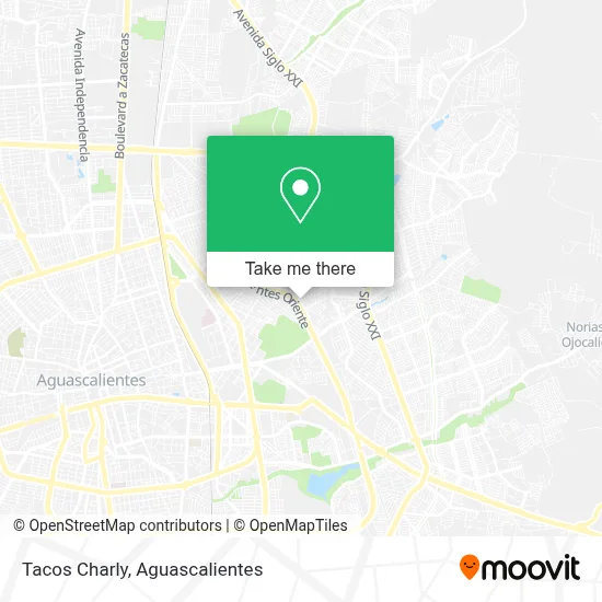 Tacos Charly map
