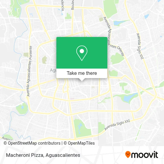 Macheroni Pizza map