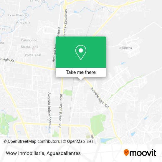 Wow Inmobiliaria map
