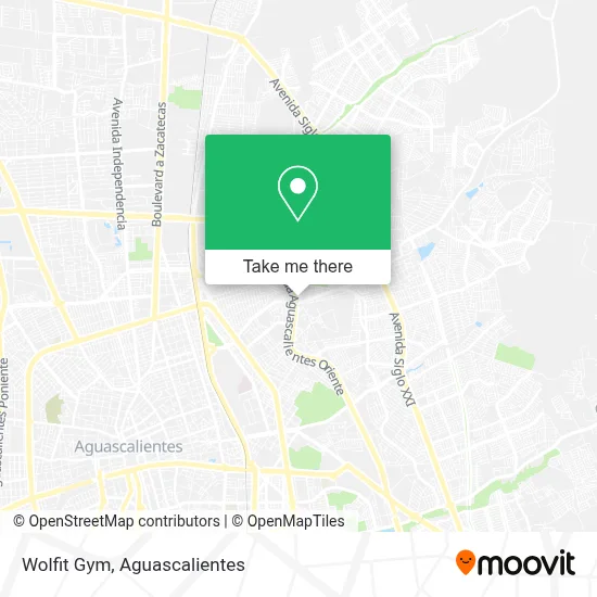 Wolfit Gym map