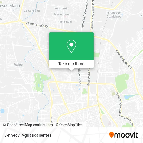Annecy map