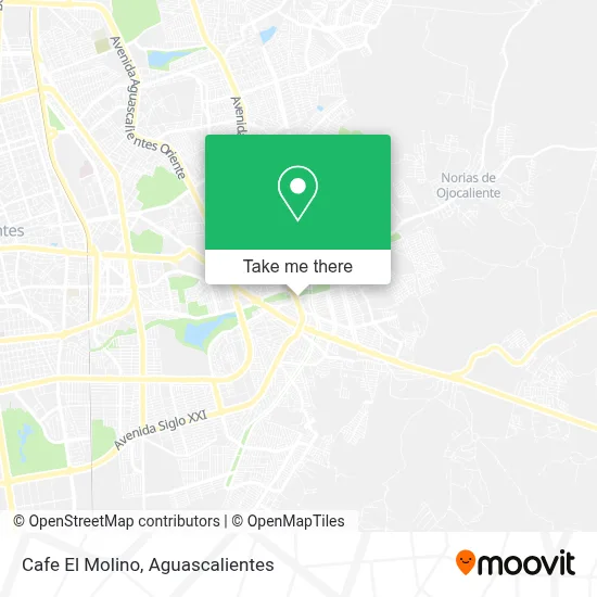 Cafe El Molino map