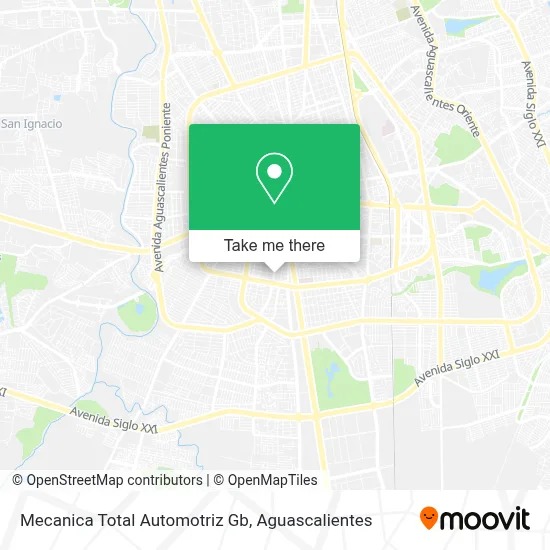 Mecanica Total Automotriz Gb map
