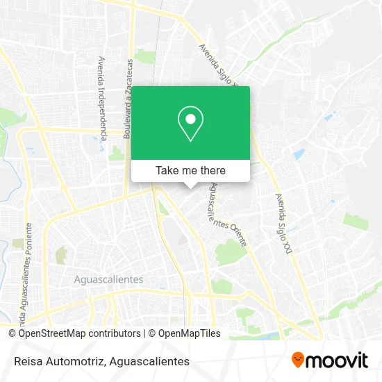Reisa Automotriz map