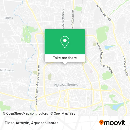 Plaza Arrayán map